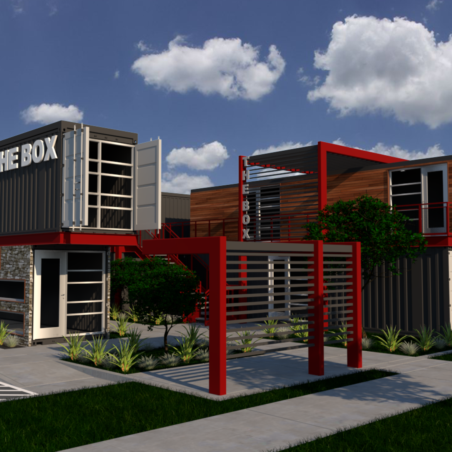 Container Mixed Use Project
